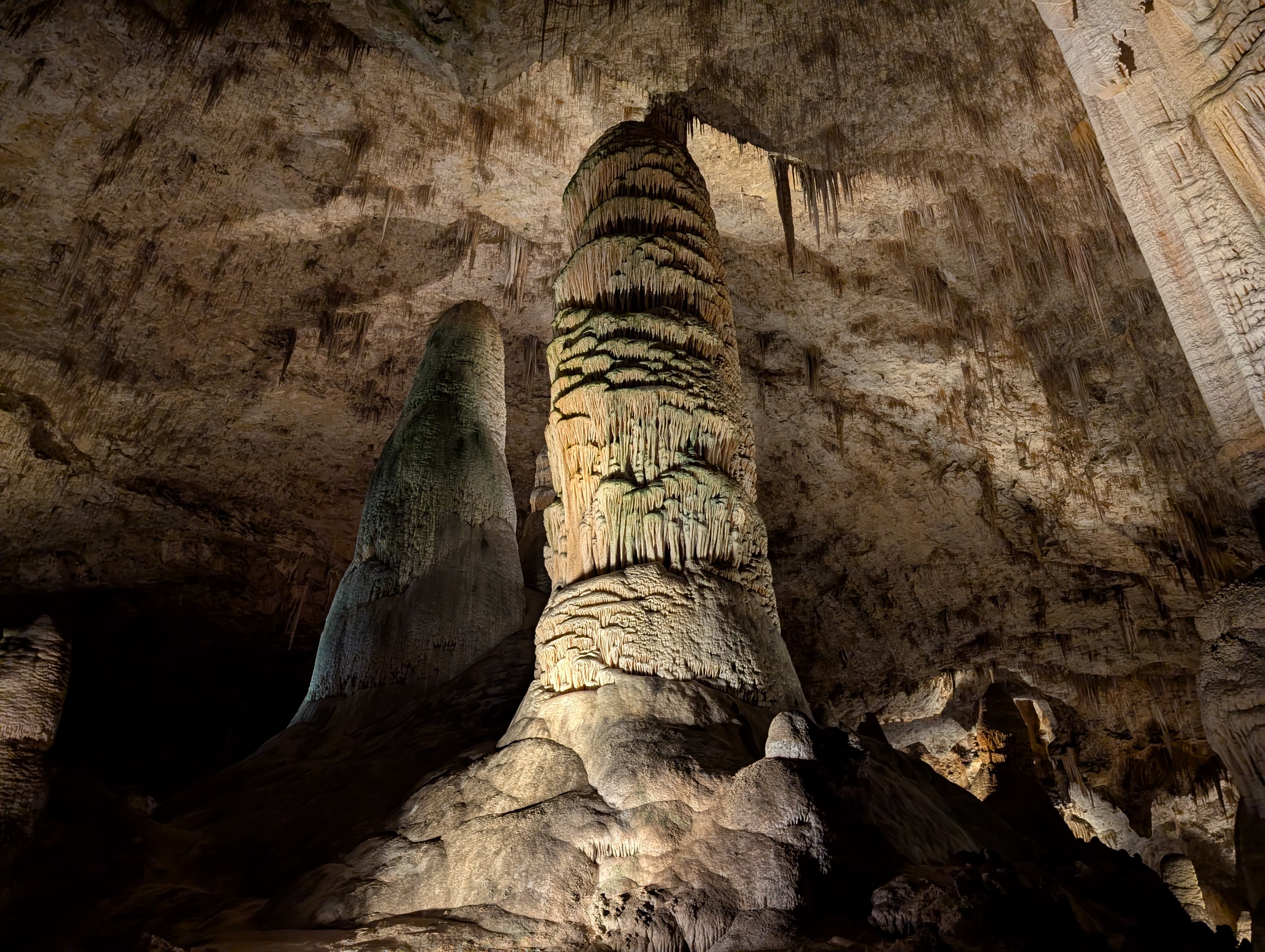Carlsbad Caverns National Park cave formation